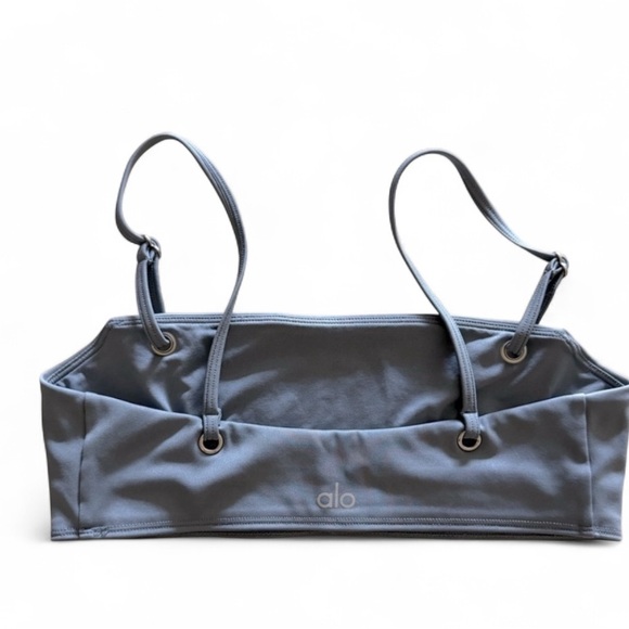 ✨ALO Yoga Thrill Seeker Bra in Steel Blue Size Medium - Picture 5 of 6